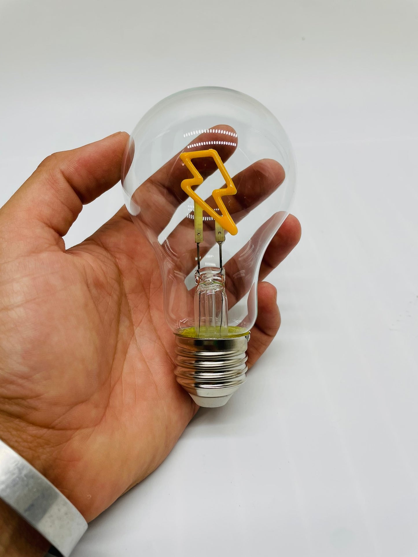 A19 Lightning Bulb Clear