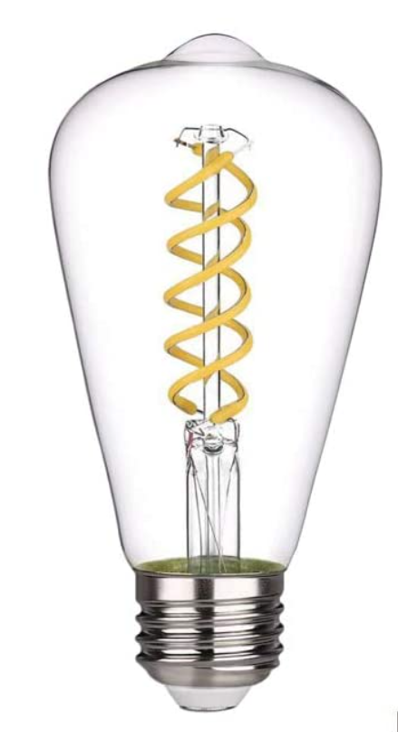 ST64 LED Bulb Clear Glass
